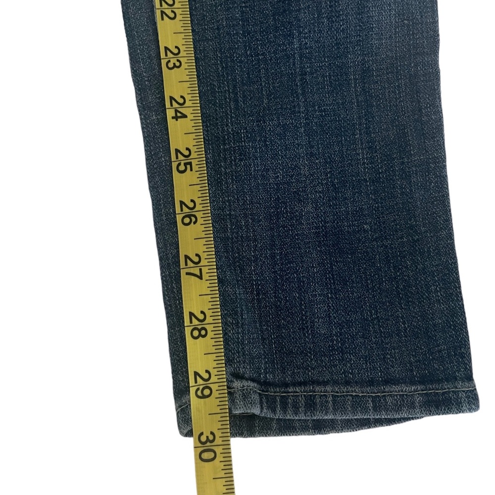 7 For All Mankind Distressed Skinny Jeans Sz 26 - Picture 10 of 10